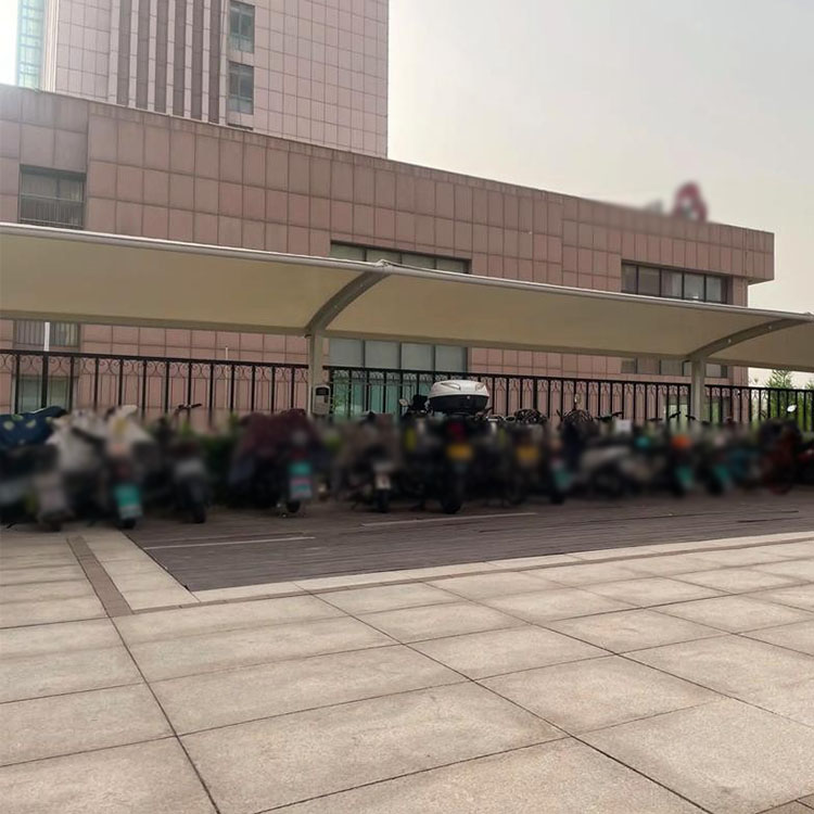 景泰县膜结构电动车棚