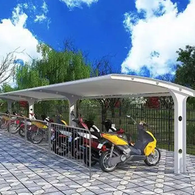 景泰县膜结构电动车棚