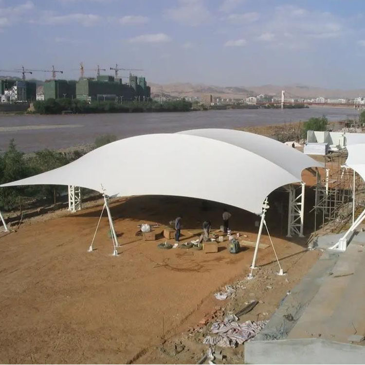 景泰县膜结构汽车棚